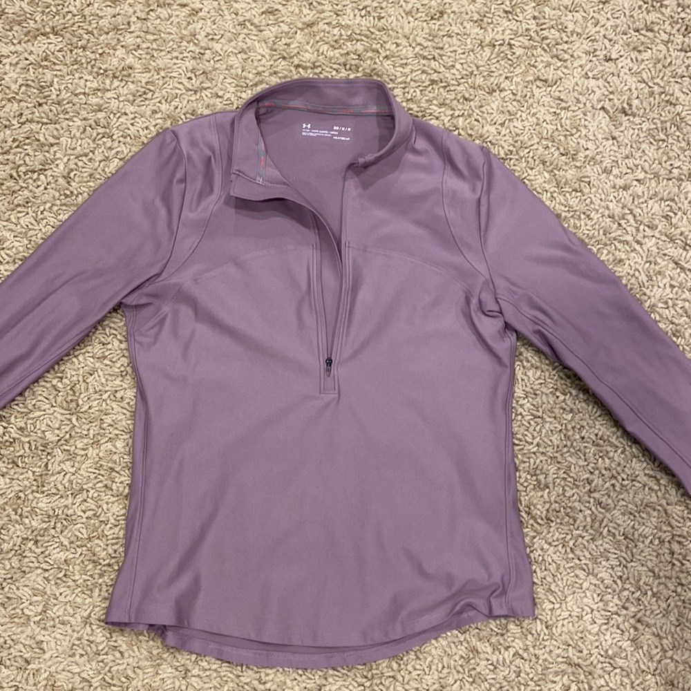LIGHT PURPLE “ADIDAS” 1/4 ZIP